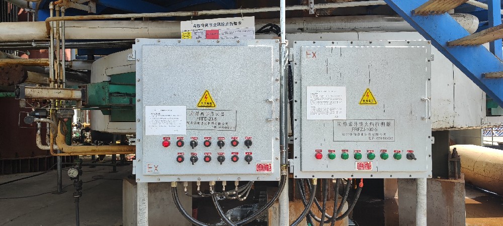 我司為四川某環保公司防爆高能點火裝置、防爆火焰檢測裝置的應用